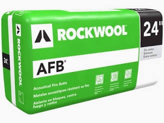ROCKWOOL 3” X 24” X 48" SOUNDPROOFING & FIRE RESISTANT INSULATION (85.33sq. ft.)