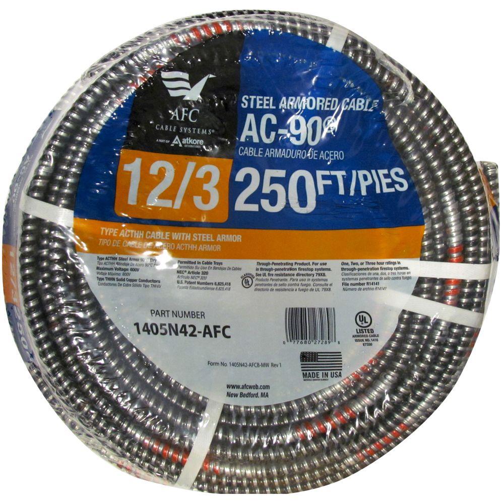 BX Cable 12-3 50FT
