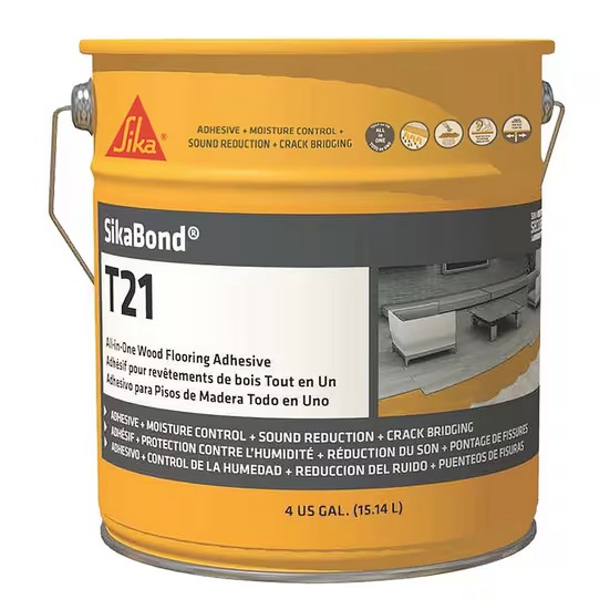 4 GAL Sika Sikabond t21 Hardwood Flooring Glue