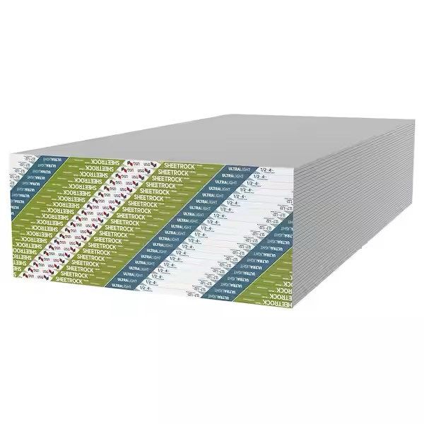 1/2" 4.Ft X 8.Ft Ultralight Drywall