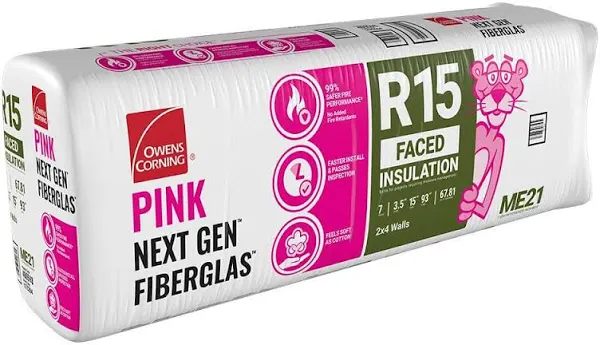 OC-R-15 KRAFT INSULATION 15” X 67.8 SQ PACK