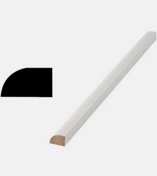 SHOE MOLDING 1/2” X 3/4” PRIMED 8 FT.