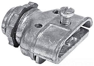 3/8 Flexible Metal Conduit Duplex Connector Standard Fitting