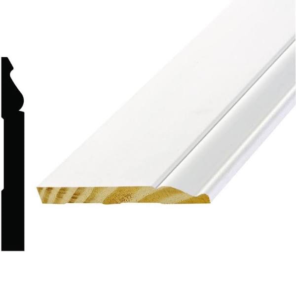 9/16 X 5 1/4 x 16’FT. BASE BOARD MOLDING PRIMED  M57P
